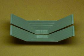 Narrowed slope sheet
