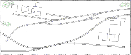 Trackplan for Kitsault Mining District